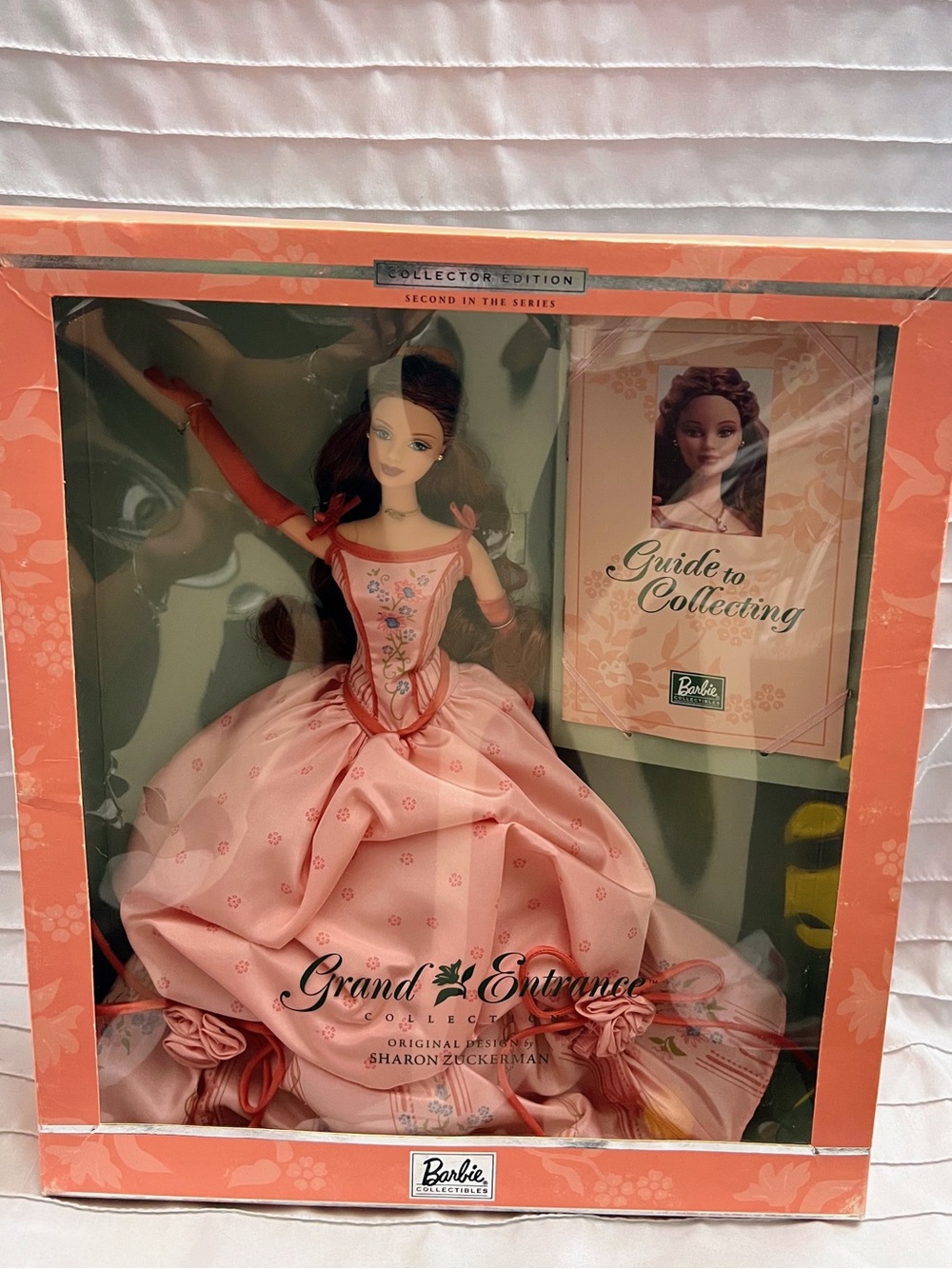 Grand Entrance Collection Barbie Doll 2nd Series Pink Gown Sharon Zuckerman 2001